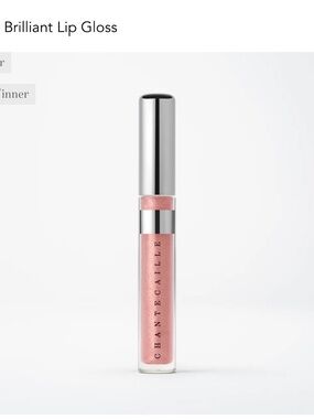 Chantecaille Brilliant Lip Gloss — Chatm Glistening Nude NWT